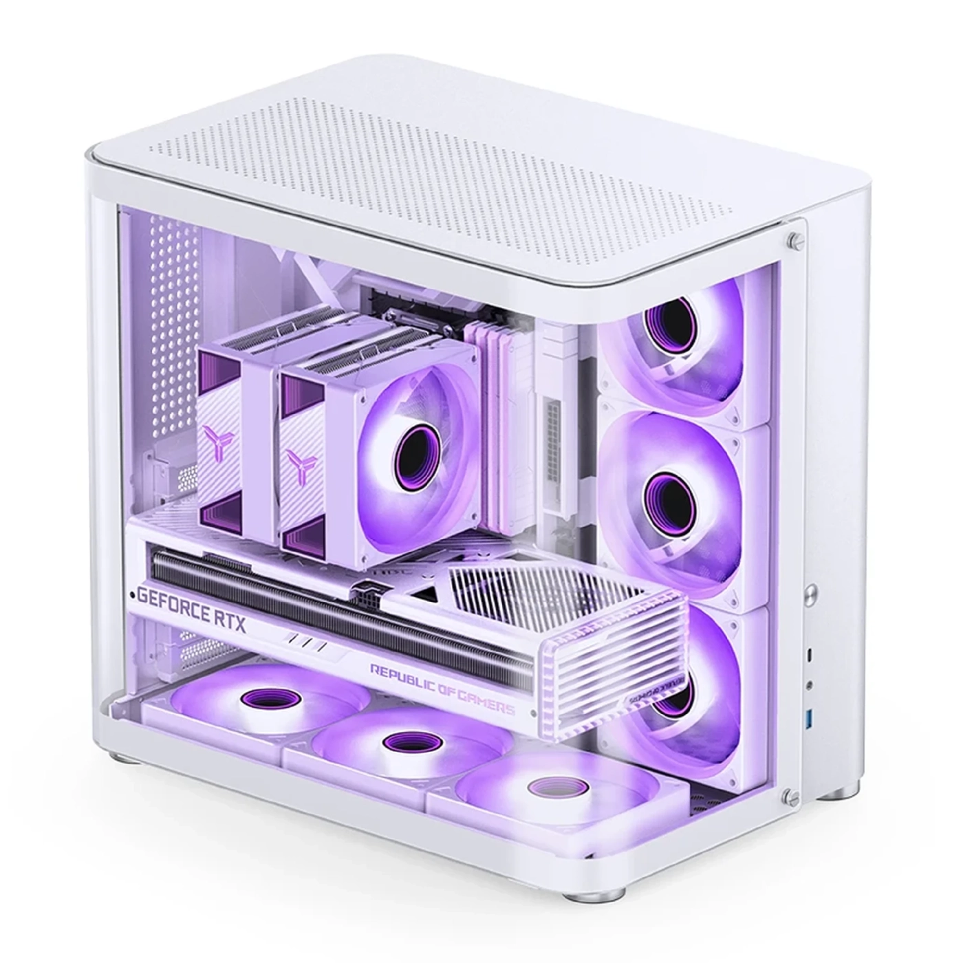 Obudowa Jonsbo TK-2 White cena - zdjęcie 1