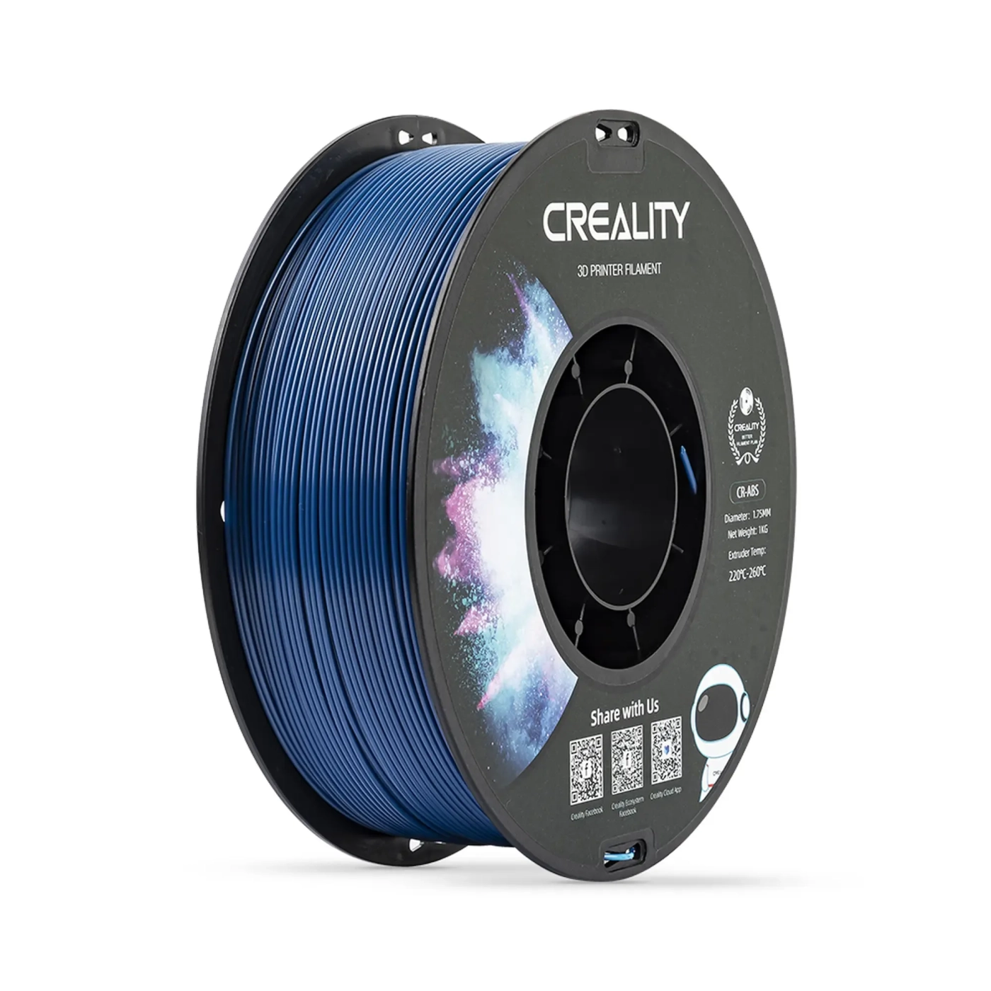 Filament Creality ABS, 1kg, 1.75mm, niebieski (3301020036) cena - zdjęcie 0