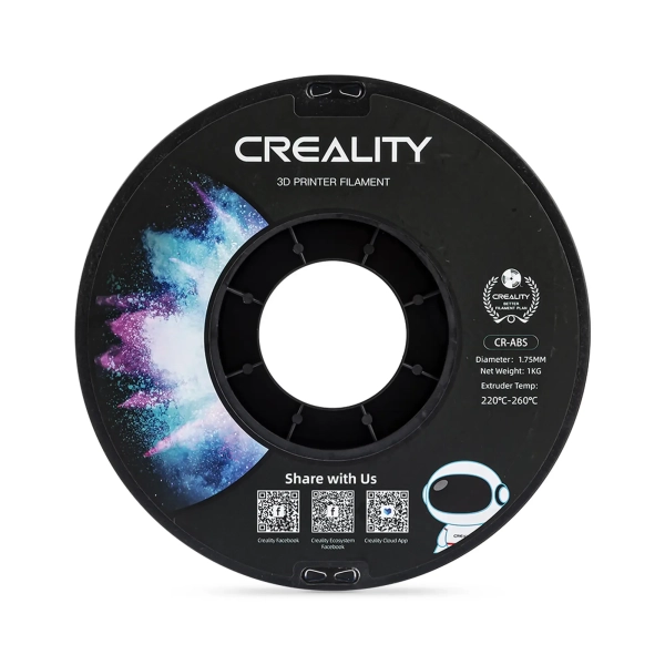 Filament Creality ABS, 1kg, 1.75mm, szary (3301020034) cena - zdjęcie 2