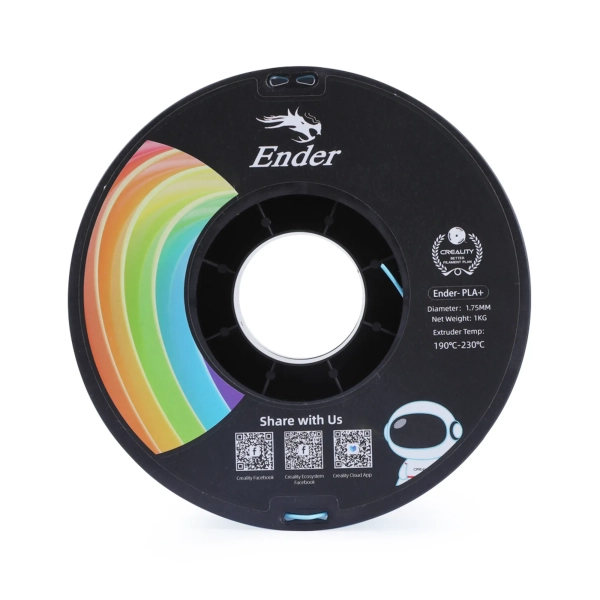 Filament Creality Ender-PLA Plus, 1kg, 1.75mm, niebieski (3301010310) cena - zdjęcie 3