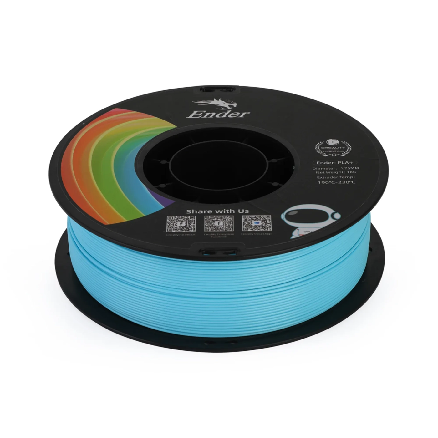Filament Creality Ender-PLA Plus, 1kg, 1.75mm, niebieski (3301010310) cena - zdjęcie 4