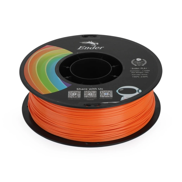 Filament Creality Ender-PLA Plus, 1kg, 1.75mm, pomarańczowy (3301010307) cena - zdjęcie 4