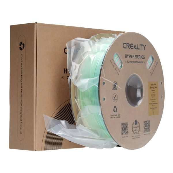 Filament Creality Hyper Rainbow PLA, 1kg, 1.75mm, Wiosenne Jezioro (3301010424) cena - zdjęcie 2