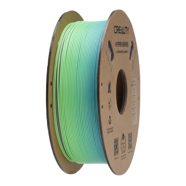Filament Creality Hyper Rainbow PLA, 1kg, 1.75mm, Dzikie Kwiaty - Krótkie (3301010425) cena - zdjęcie 1