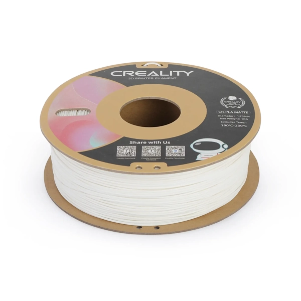 Filament Creality PLA Matted, 1kg, 1.75mm, gipsowa biel (3301010296) cena - zdjęcie 3