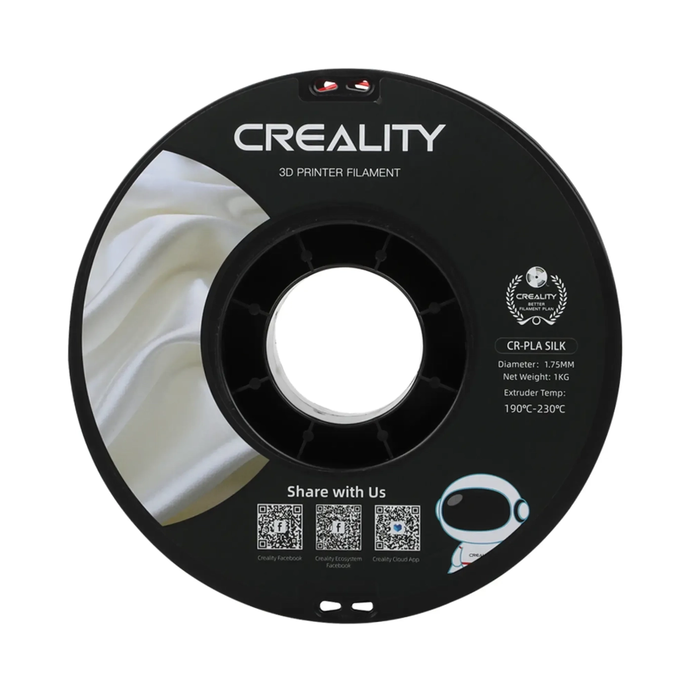 Filament Creality PLA Silky Shine, 1kg, 1.75mm, złoto-czerwony (3301120009) cena - zdjęcie 3