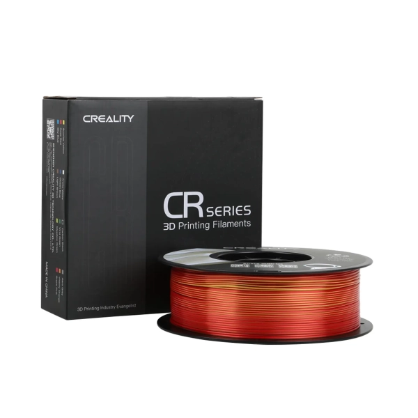 Filament Creality PLA Silky Shine, 1kg, 1.75mm, złoto-czerwony (3301120009) cena - zdjęcie 6