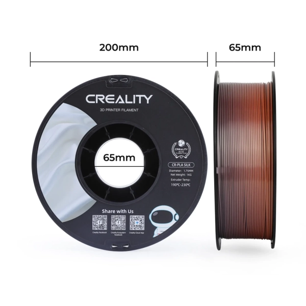 Filament Creality PLA Silky Shine, 1kg, 1.75mm, tęczowy (3301120003) cena - zdjęcie 5
