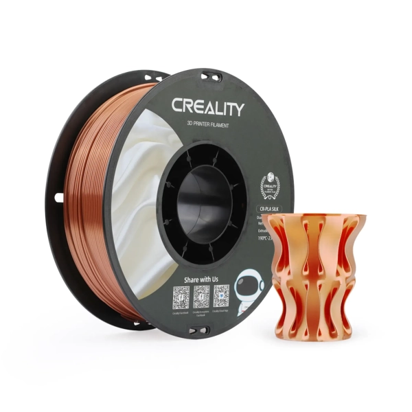 Filament Creality PLA Silky Shine, 1kg, 1.75mm, czerwono-miedziany (3301120002) cena - zdjęcie 1