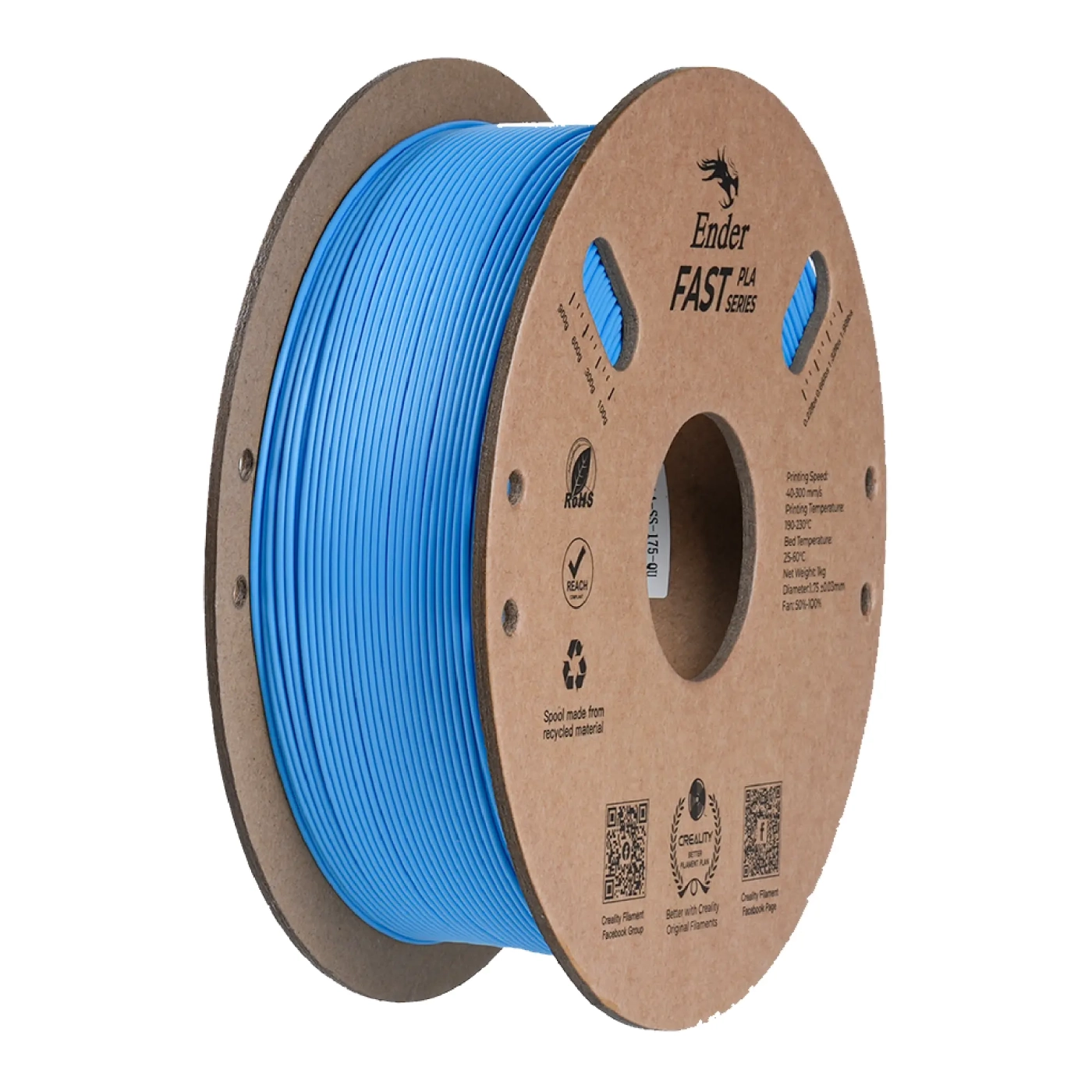 Filament Ender Fast PLA 1kg Jasnoniebieski (3301010431) cena - zdjęcie 0