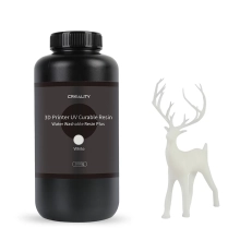 Żywica fotopolimerowa Resin Creality Zmywalna wodą Plus 1kg Biała (3302010047) cena - zdjęcie 0