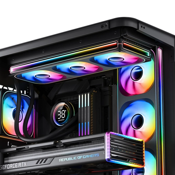 Wentylator Jonsbo ZB-120BR Black cena - zdjęcie 10