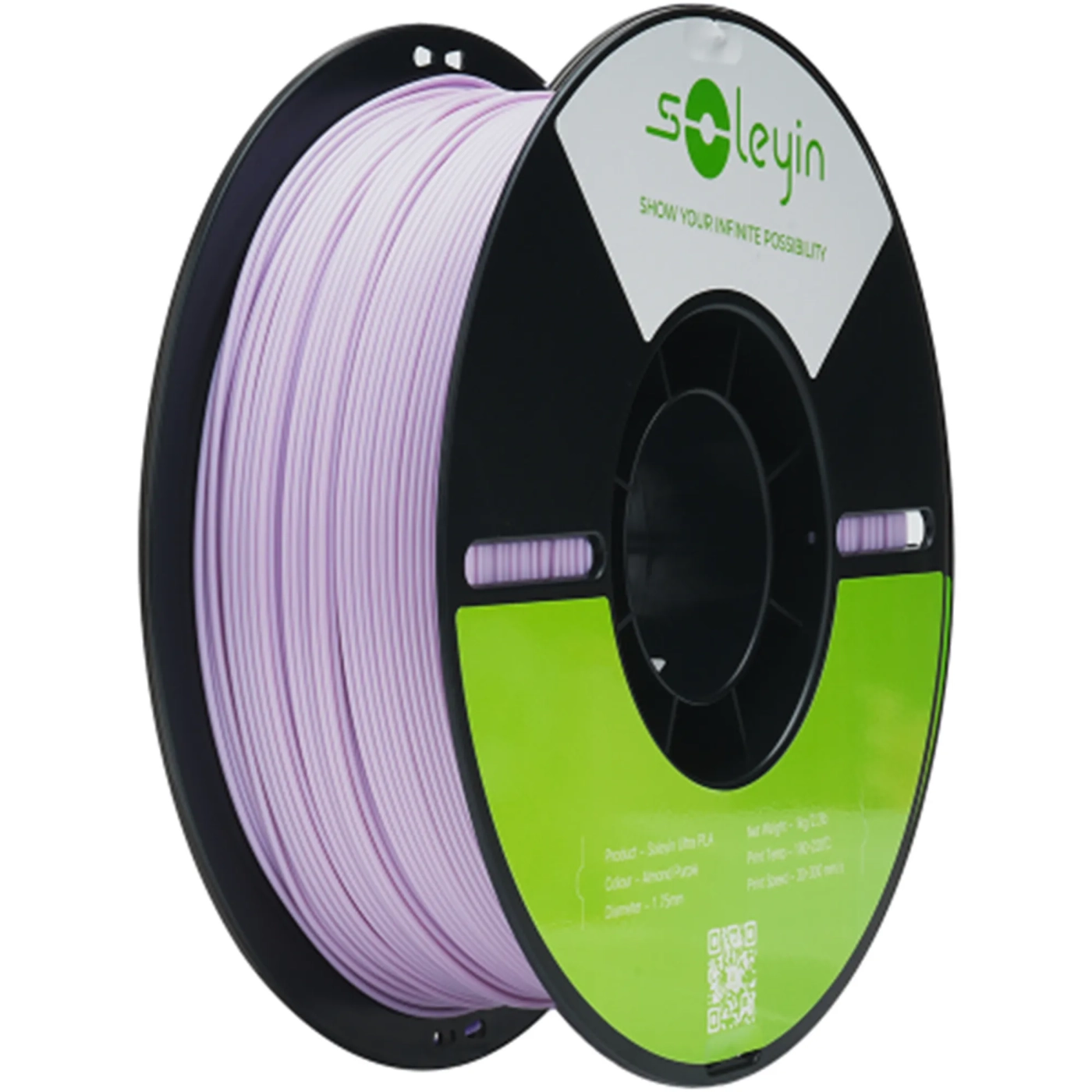 Filament Soleyin Ultra PLA 1kg fioletowy migdał (3301010507) cena - zdjęcie 0