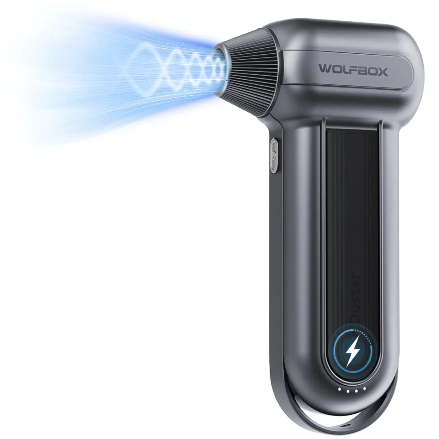 Kompresor rurowy bezprzewodowy (dmuchawa) Wolfbox MegaFlow 100 (MF100) cena - zdjęcie 2