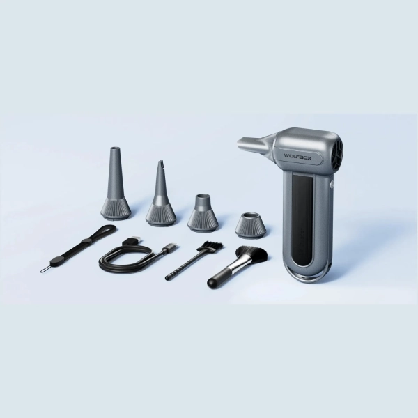 Kompresor rurowy bezprzewodowy (dmuchawa) Wolfbox MegaFlow 100 (MF100) cena - zdjęcie 3