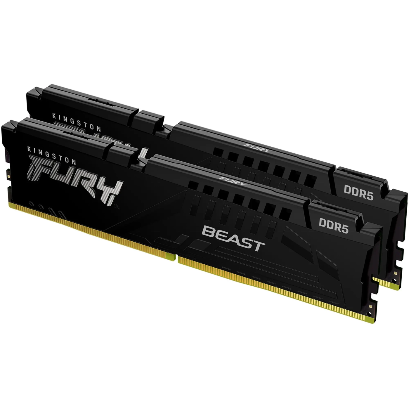 Pamięć RAM Kingston Fury Beast DDR5 6000MHz 16GB (2x8GB) Czarna (KF560C30BBK2-16) cena - zdjęcie 0