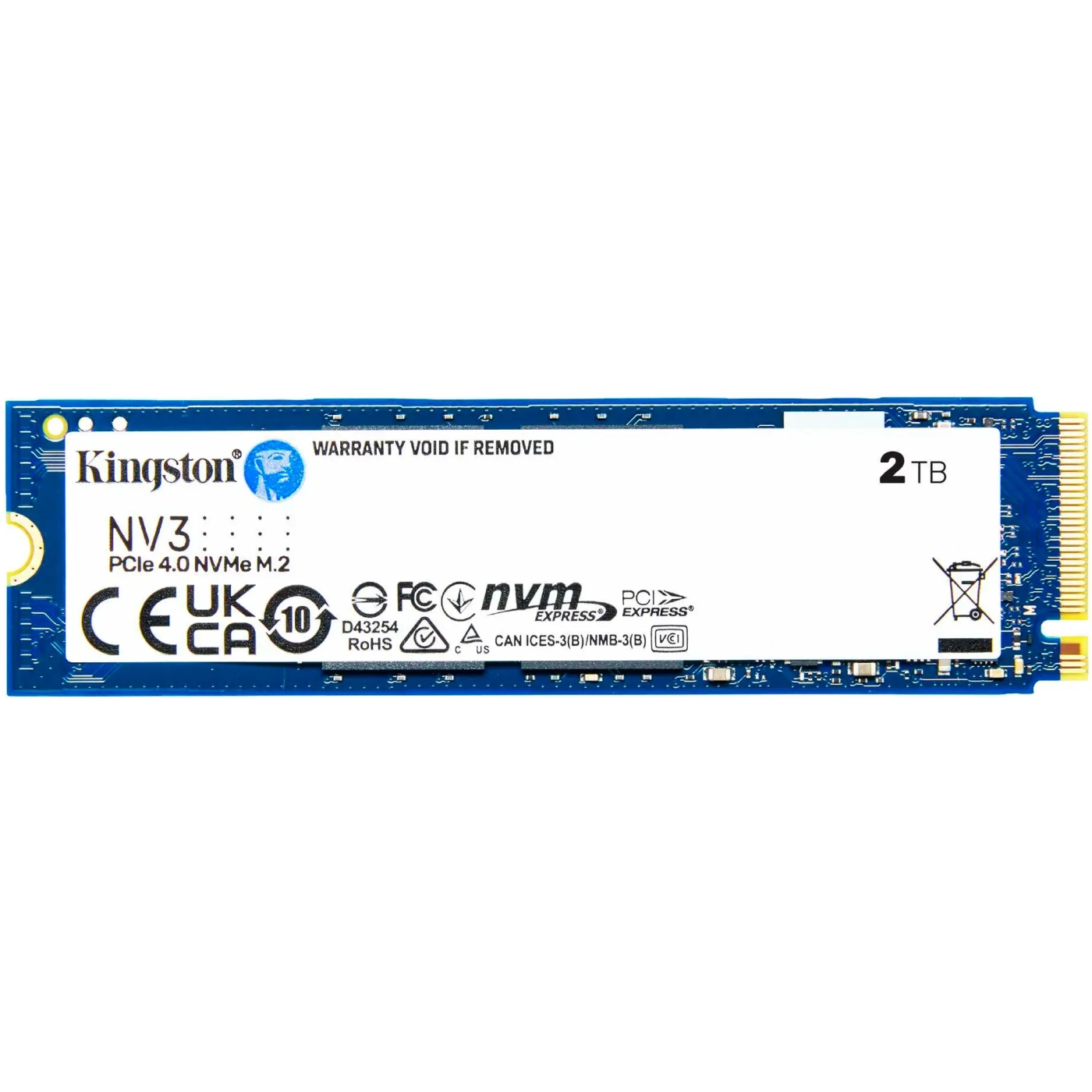 Dysk SSD Kingston NV3 2TB M.2 PCIe Gen 4x4 NVMe (SNV3S/2000G) cena - zdjęcie 0