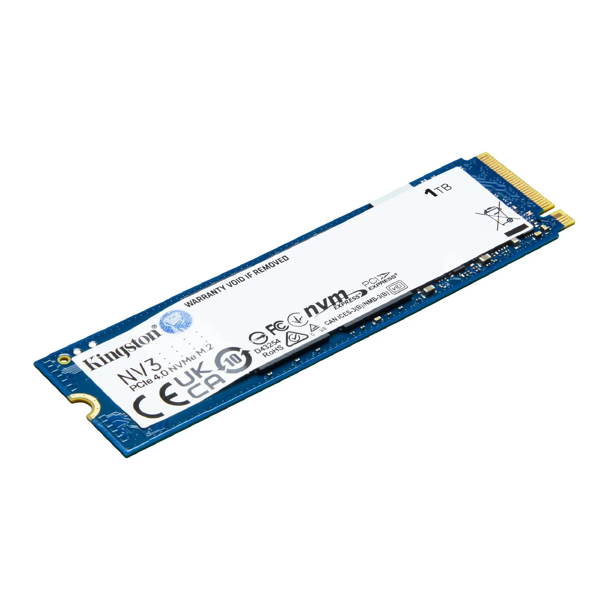 Dysk SSD Kingston NV3 1TB M.2 PCIe Gen 4x4 NVMe (SNV3S/1000G) cena - zdjęcie 1