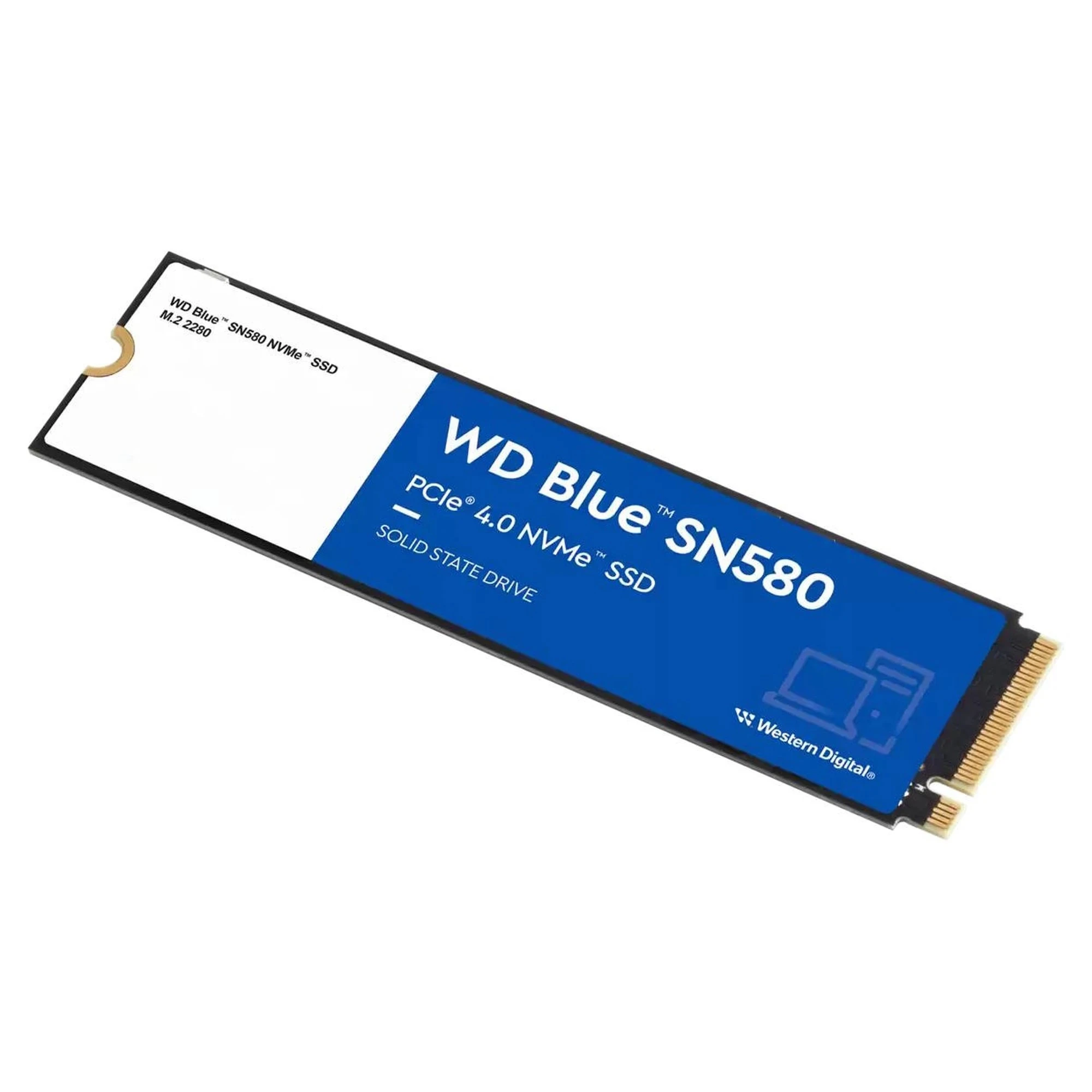 Dysk SSD WD Blue SN580 1TB M.2 NVME PCIe 4.0 x4(WDS100T3B0E) cena - zdjęcie 2