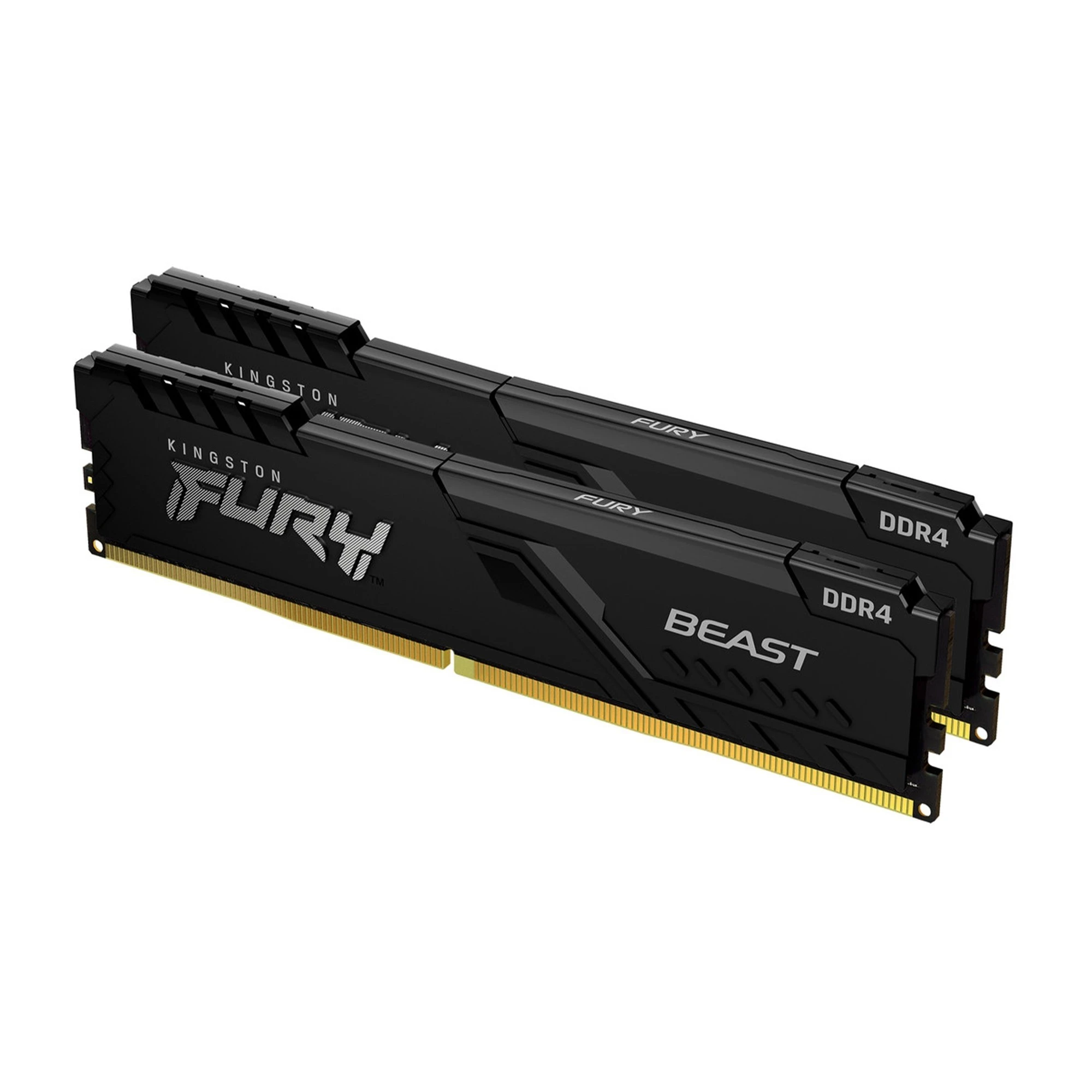 Moduł pamięci Kingston Fury Beast Black DDR4-3200 32GB (2x16GB) (KF432C16BB1K2/32) cena - zdjęcie 0