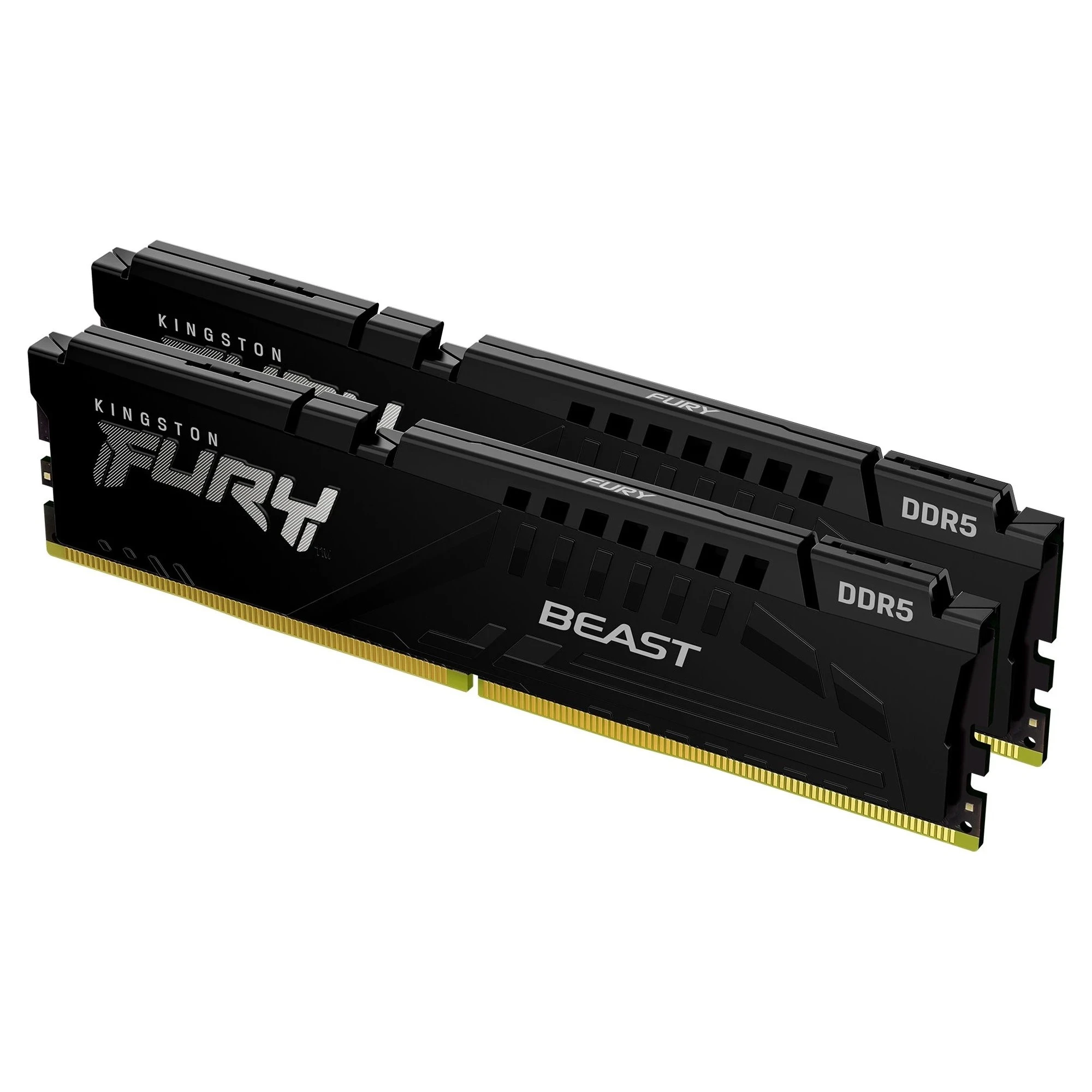 Moduł pamięci Kingston FURY Beast Black DDR5-6000 32GB (2x16GB) (KF560C30BBEK2-32) cena - zdjęcie 1