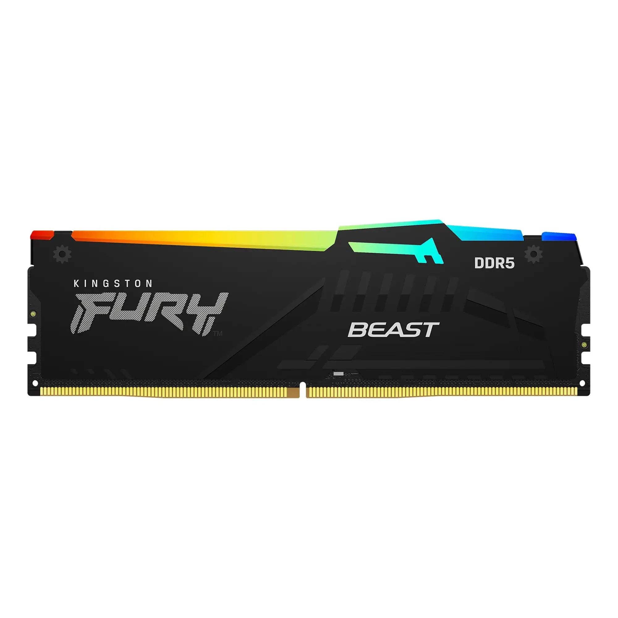 Moduł pamięci Kingston Fury Beast Black RGB DDR5-6000 32GB (2x16GB) (KF560C30BBAK2-32) cena - zdjęcie 2