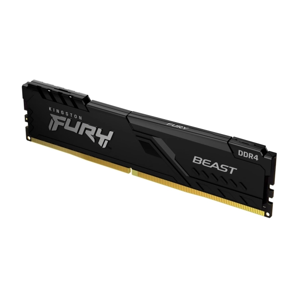 Moduł pamięci Kingston Fury Beast Black DDR4-3200 16GB (KF432C16BB/16) cena - zdjęcie 1