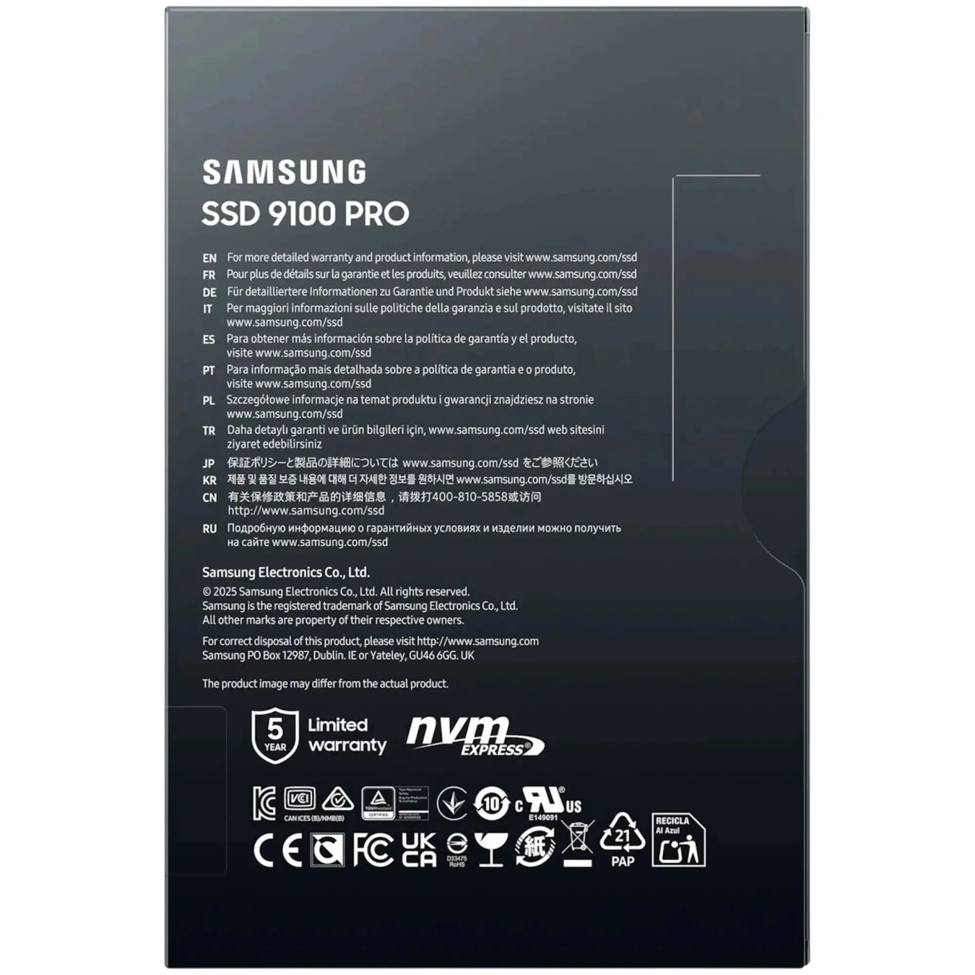 Dysk SSD Samsung 9100 Pro 1TB M.2 (MZ-VAP1T0BW) cena - zdjęcie 6