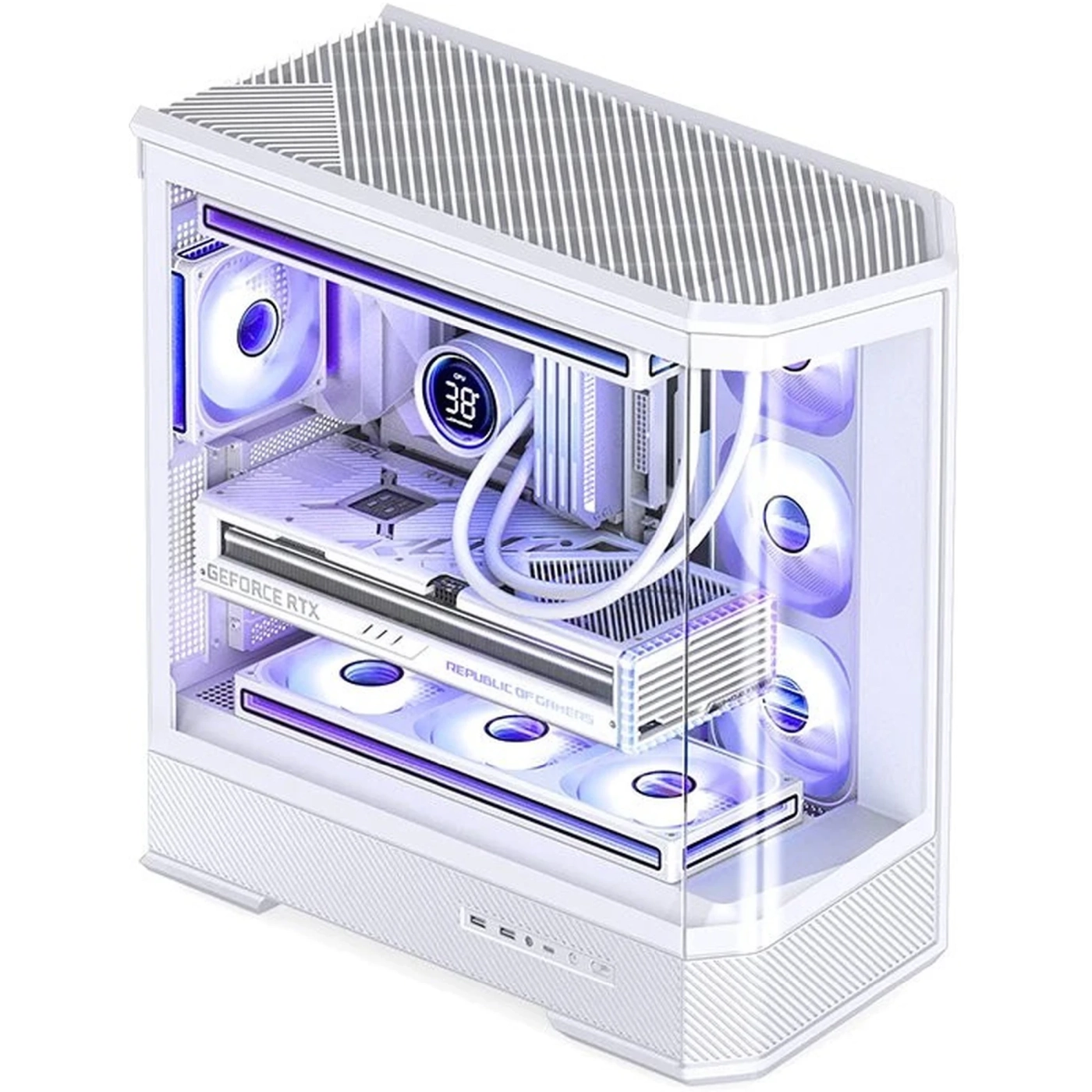 Obudowa Jonsbo D400 Biała cena - zdjęcie 2