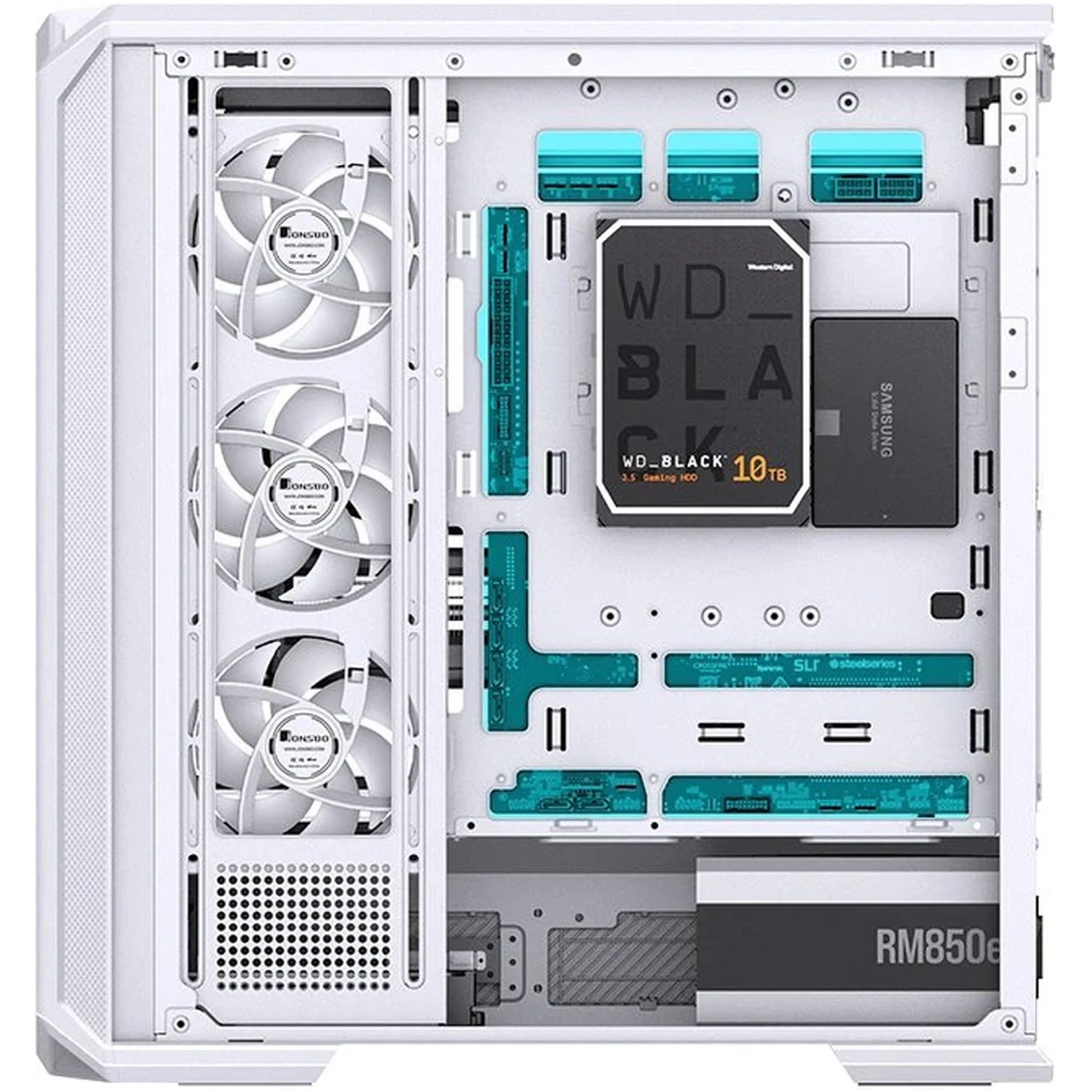 Obudowa Jonsbo D400 Biała cena - zdjęcie 5