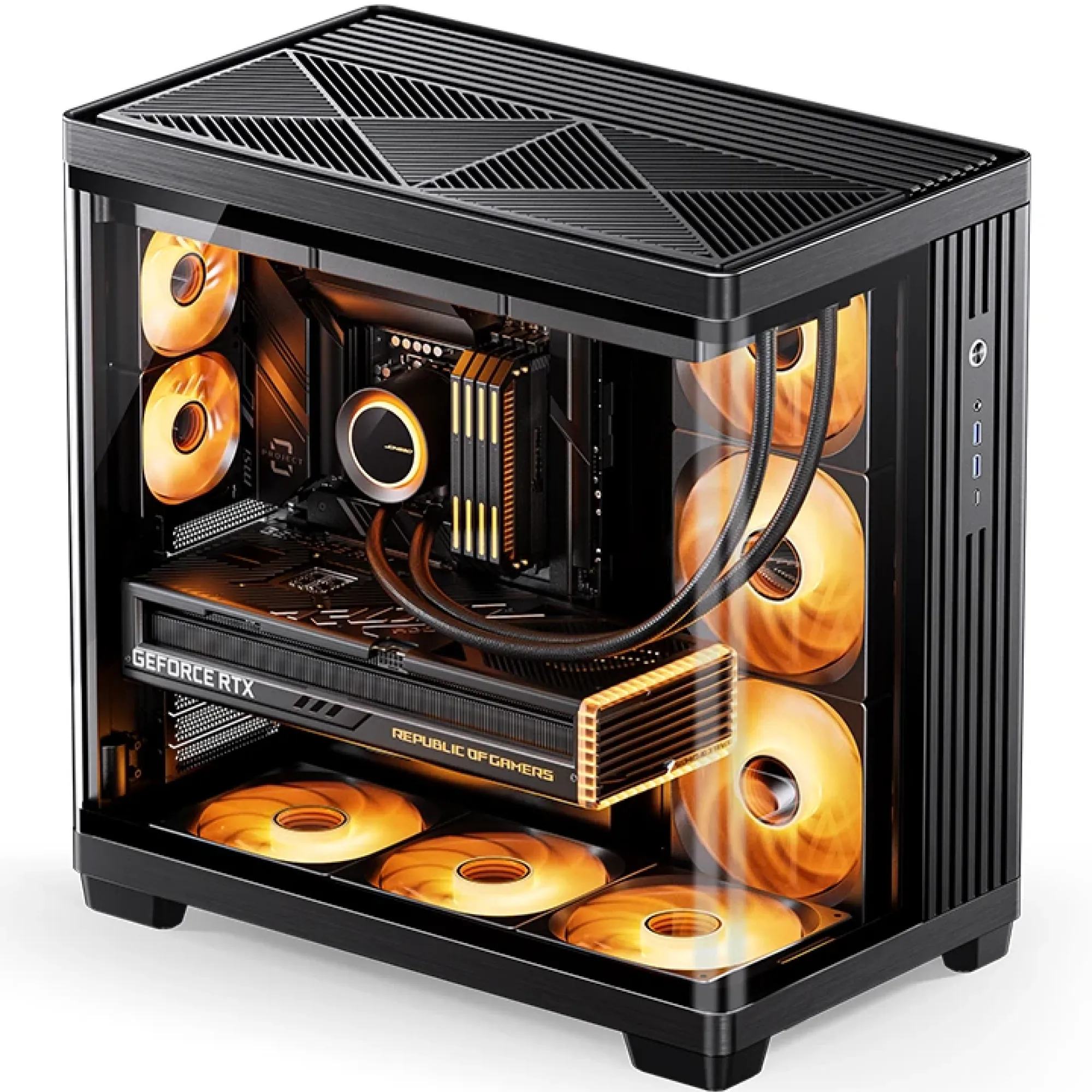 Obudowa Jonsbo TK-4 Czarna cena - zdjęcie 1