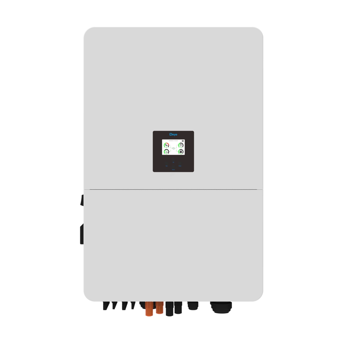 Falownik hybrydowy DEYE SUN-75K-SG02HP3-EU-EM6 75kW HV-battery 6 MPPT Wi-Fi 220/380V cena - zdjęcie 0
