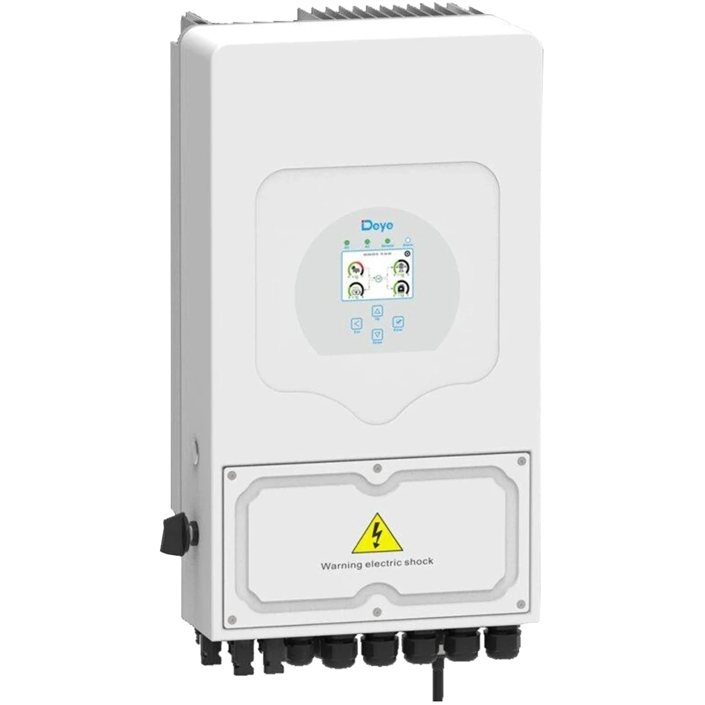 Falownik hybrydowy DEYE SUN-6K-SG05LP1-EU-AM2-P 6KW LV-battery 2 MPPT Wi-Fi 220V cena - zdjęcie 1