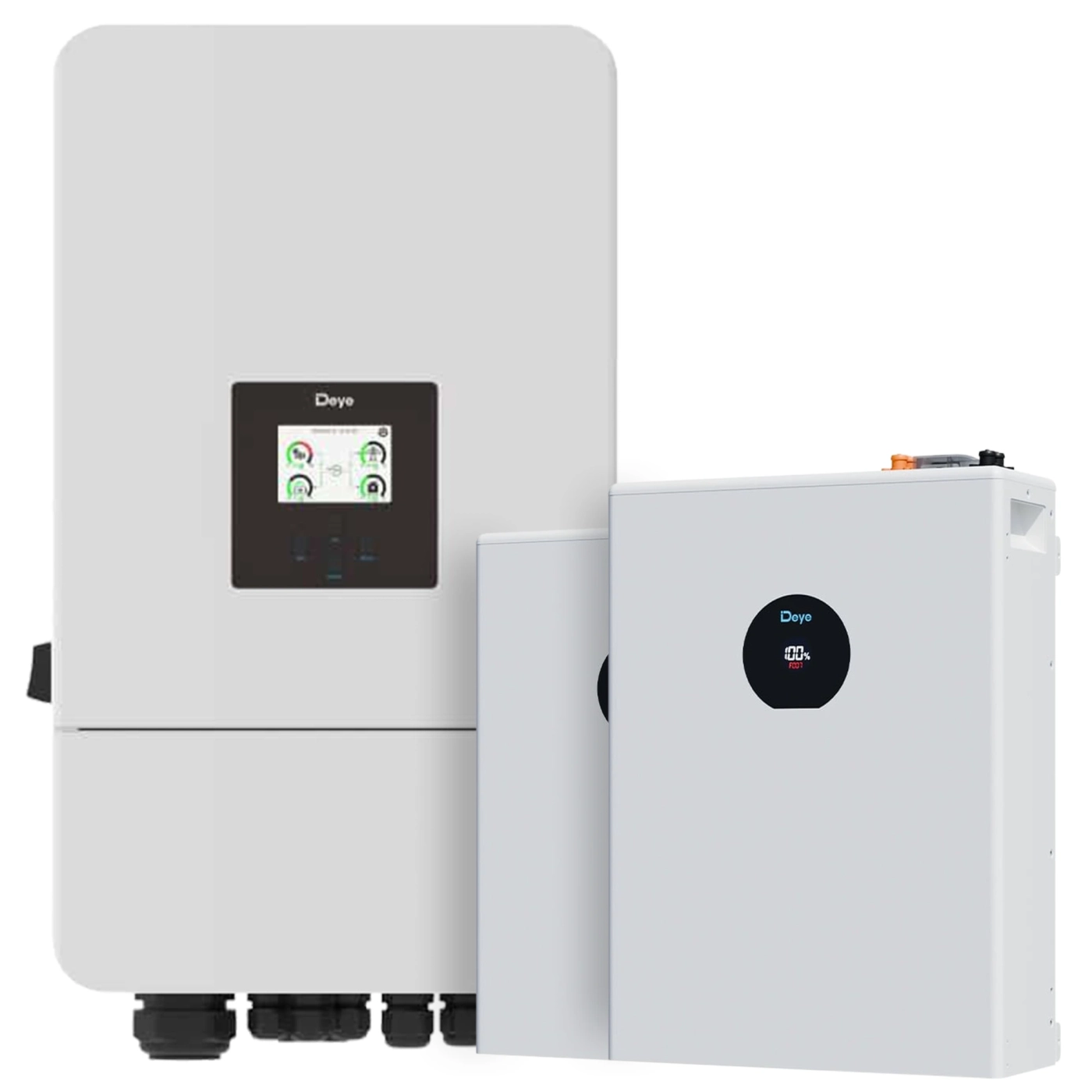 Hybrydowy system magazynowania energii Deye 12 kW + 10,24 kWh (LiFePO₄) - 1