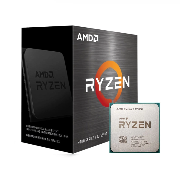 Procesor AMD Ryzen 9 5900X (12C/24T, 3.7-4.8Ghz, 64MB, 105W, AM4) BOX cena - zdjęcie 3
