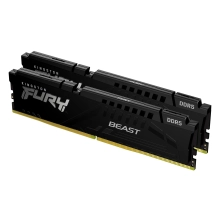 Moduł pamięci Kingston Fury Beast Black DDR5 6000 32GB (2x16GB) CL36 AMD EXPO (KF560C36BBE2K2-32) cena - zdjęcie 0