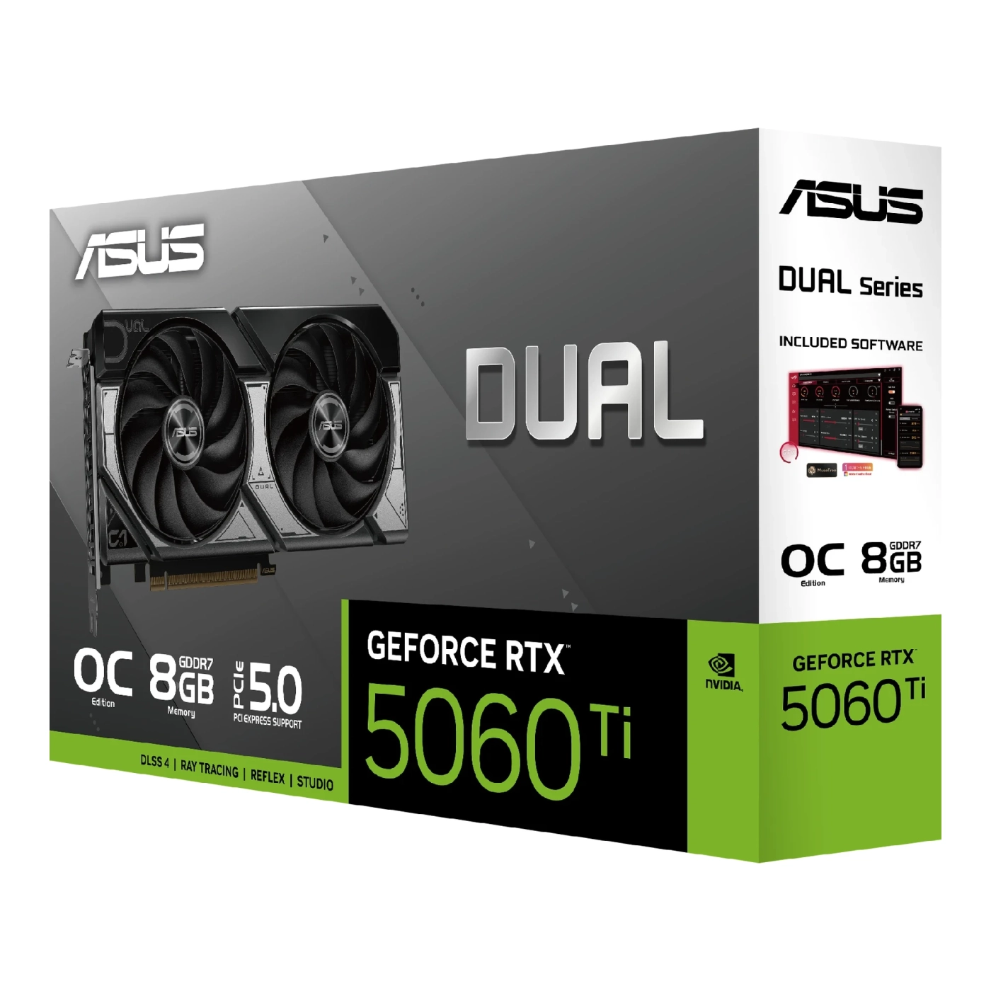Karta graficzna ASUS Nvidia GeForce RTX 5060 Ti DUAL OC 8GB (DUAL-RTX5060TI-O8G) cena - zdjęcie 6