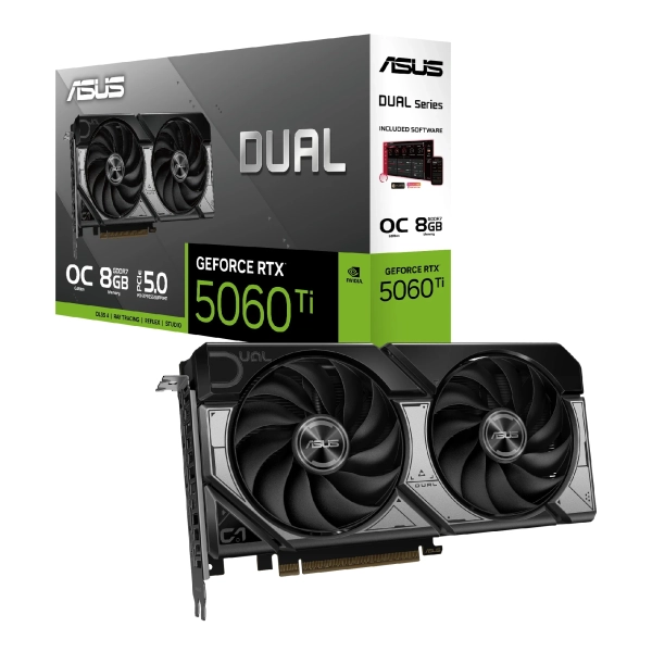 Karta graficzna ASUS Nvidia GeForce RTX 5060 Ti DUAL OC 8GB (DUAL-RTX5060TI-O8G) cena - zdjęcie 7