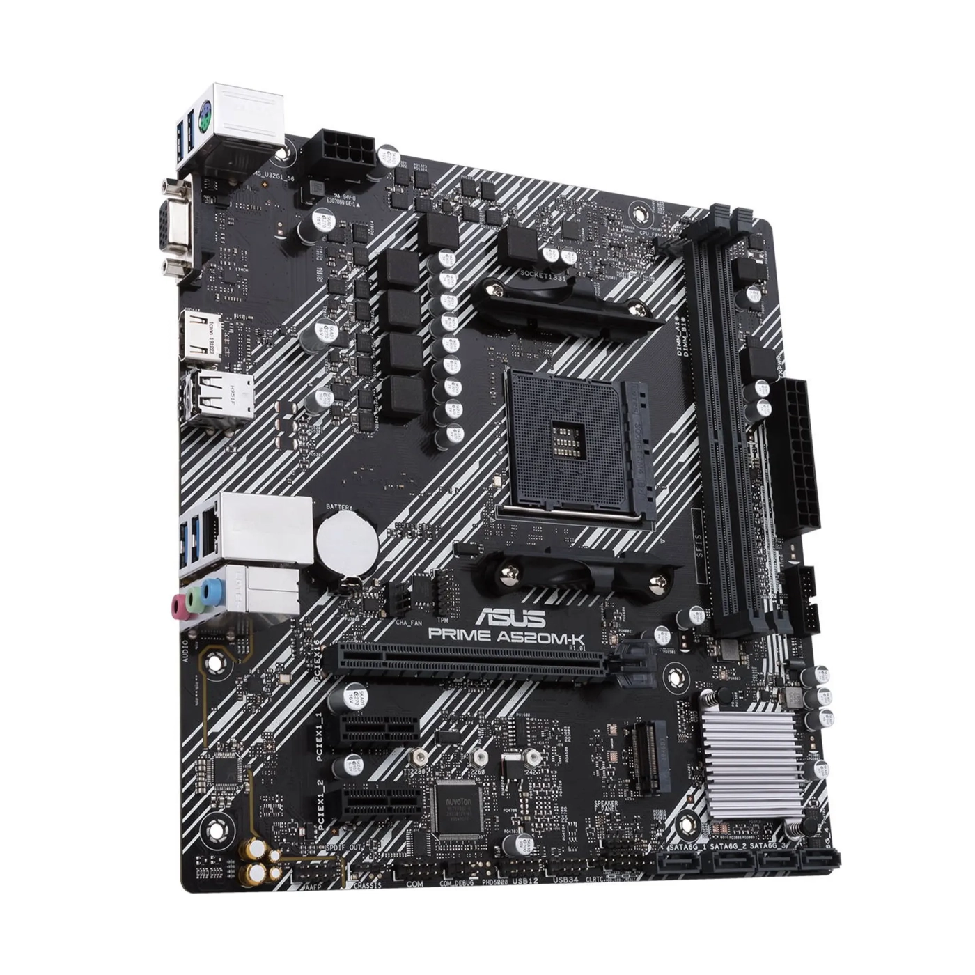 Płyta główna ASUS PRIME A520M-K (sAM4, AMD A520, DDR4, mATX) cena - zdjęcie 2