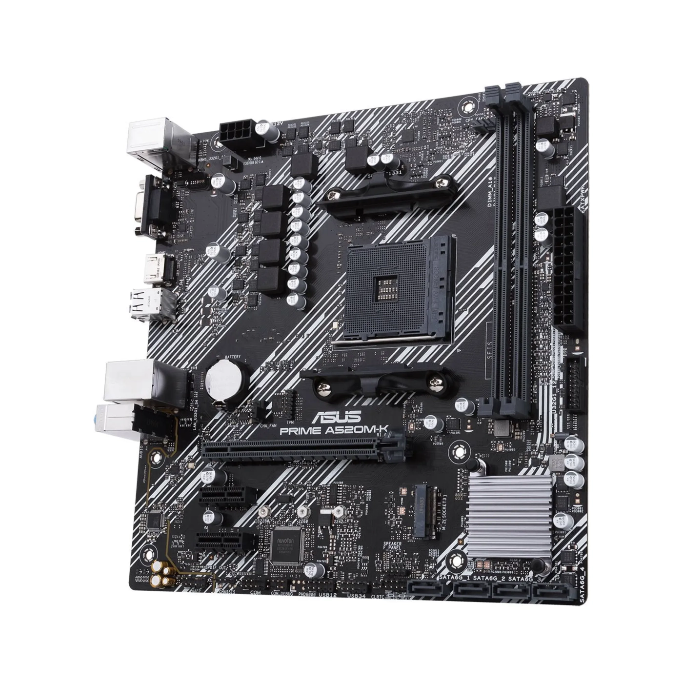 Płyta główna ASUS PRIME A520M-K (sAM4, AMD A520, DDR4, mATX) cena - zdjęcie 3