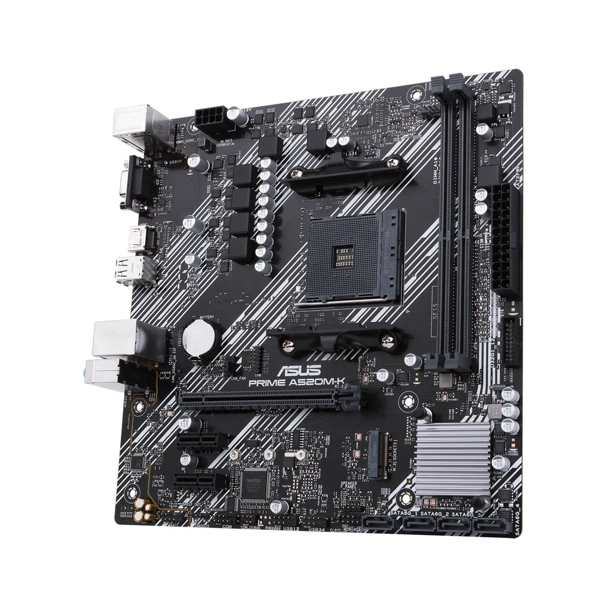 Płyta główna ASUS PRIME A520M-K (sAM4, AMD A520, DDR4, mATX) cena - zdjęcie 3
