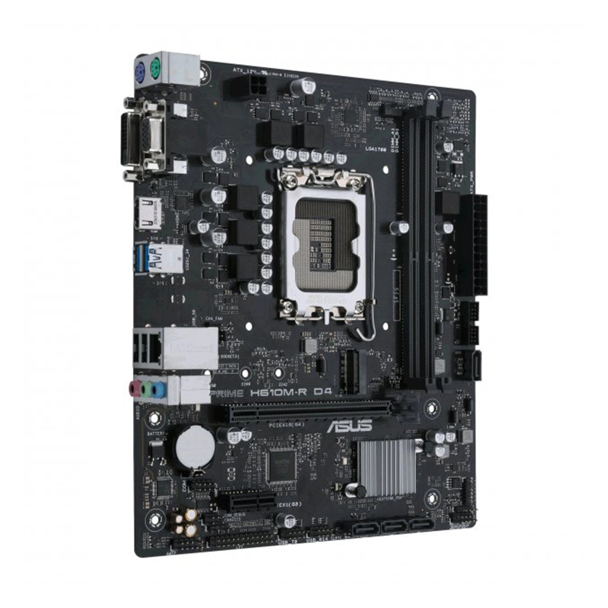 Płyta główna ASUS PRIME H610M-R D4-SI (s1700, Intel H610, DDR4, mATX) cena - zdjęcie 0
