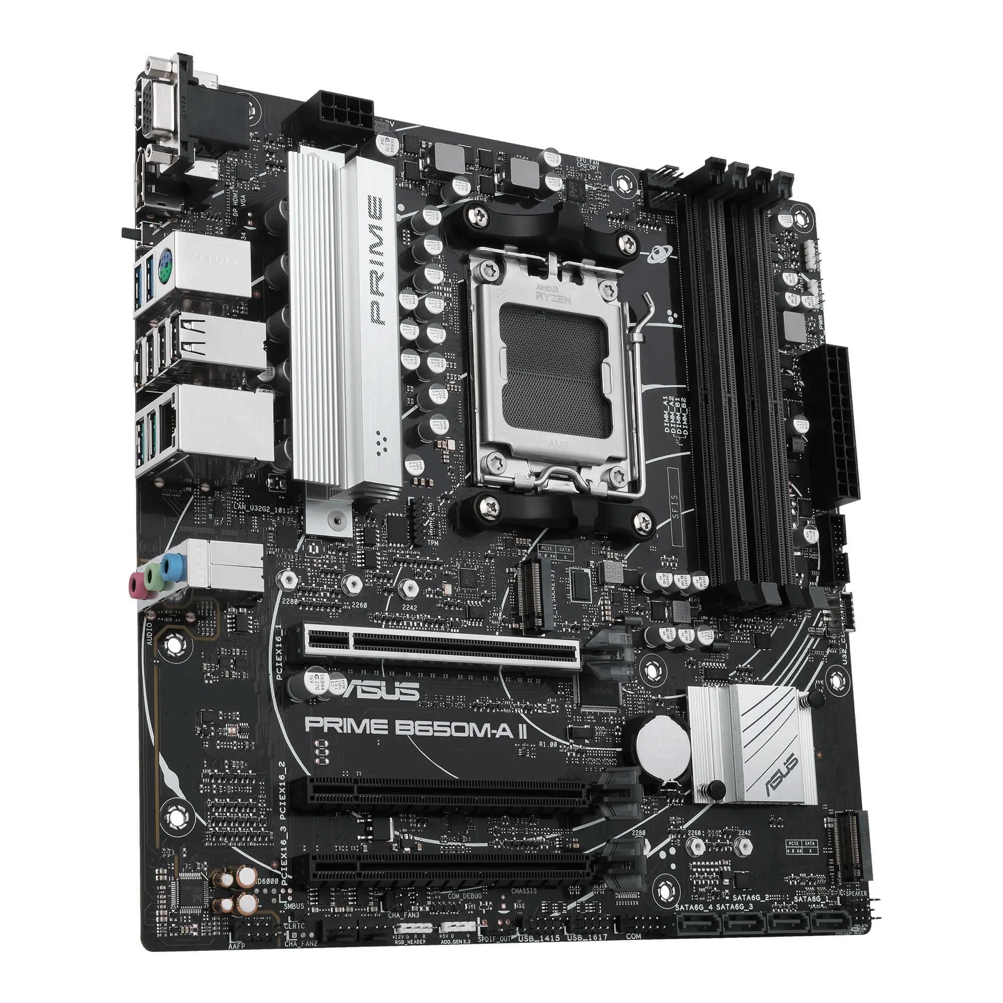 Płyta główna ASUS PRIME B650M-A II-CSM (sAM5, AMD B650, DDR5, mATX) cena - zdjęcie 0