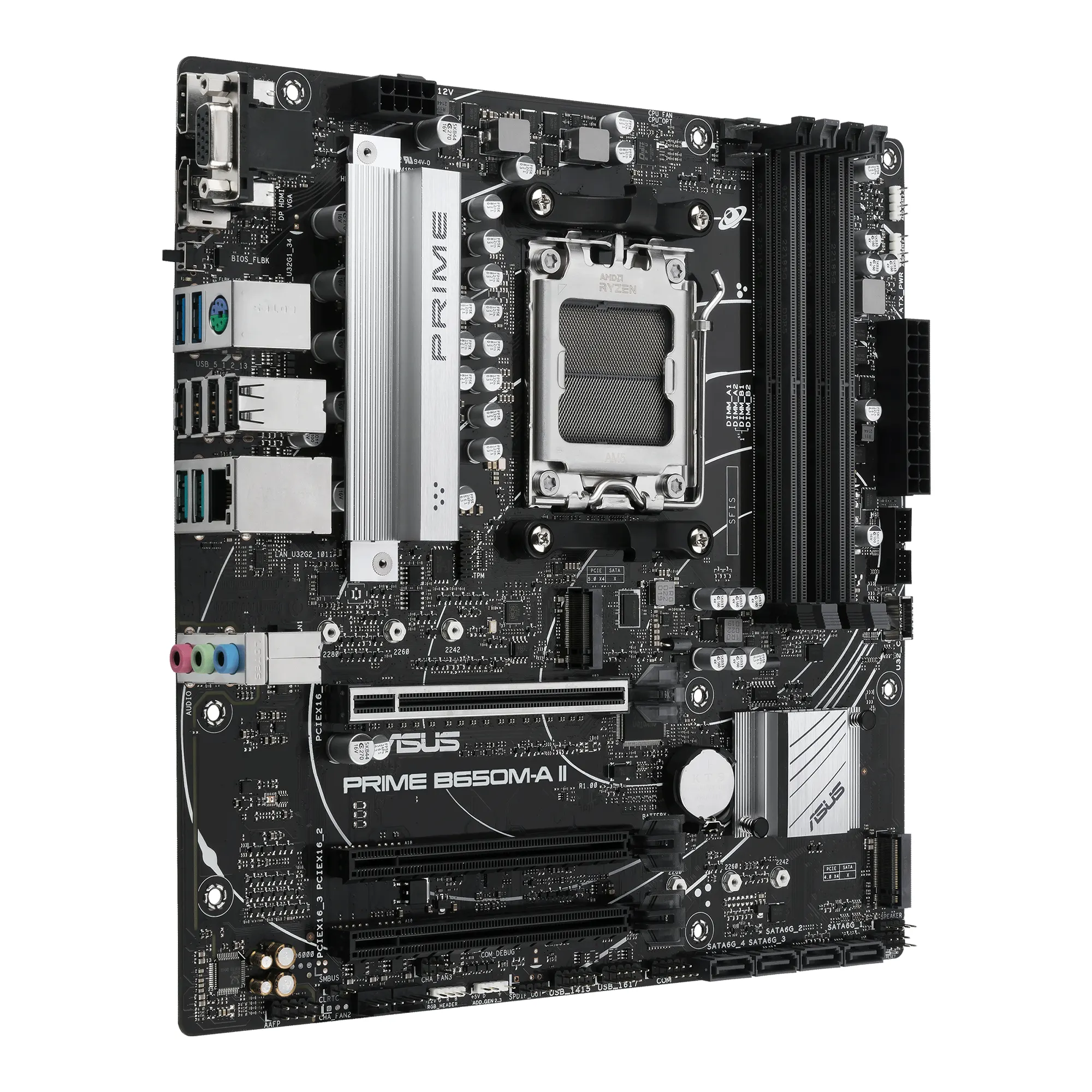 Płyta główna ASUS PRIME B650M-A II-CSM (sAM5, AMD B650, DDR5, mATX) cena - zdjęcie 1