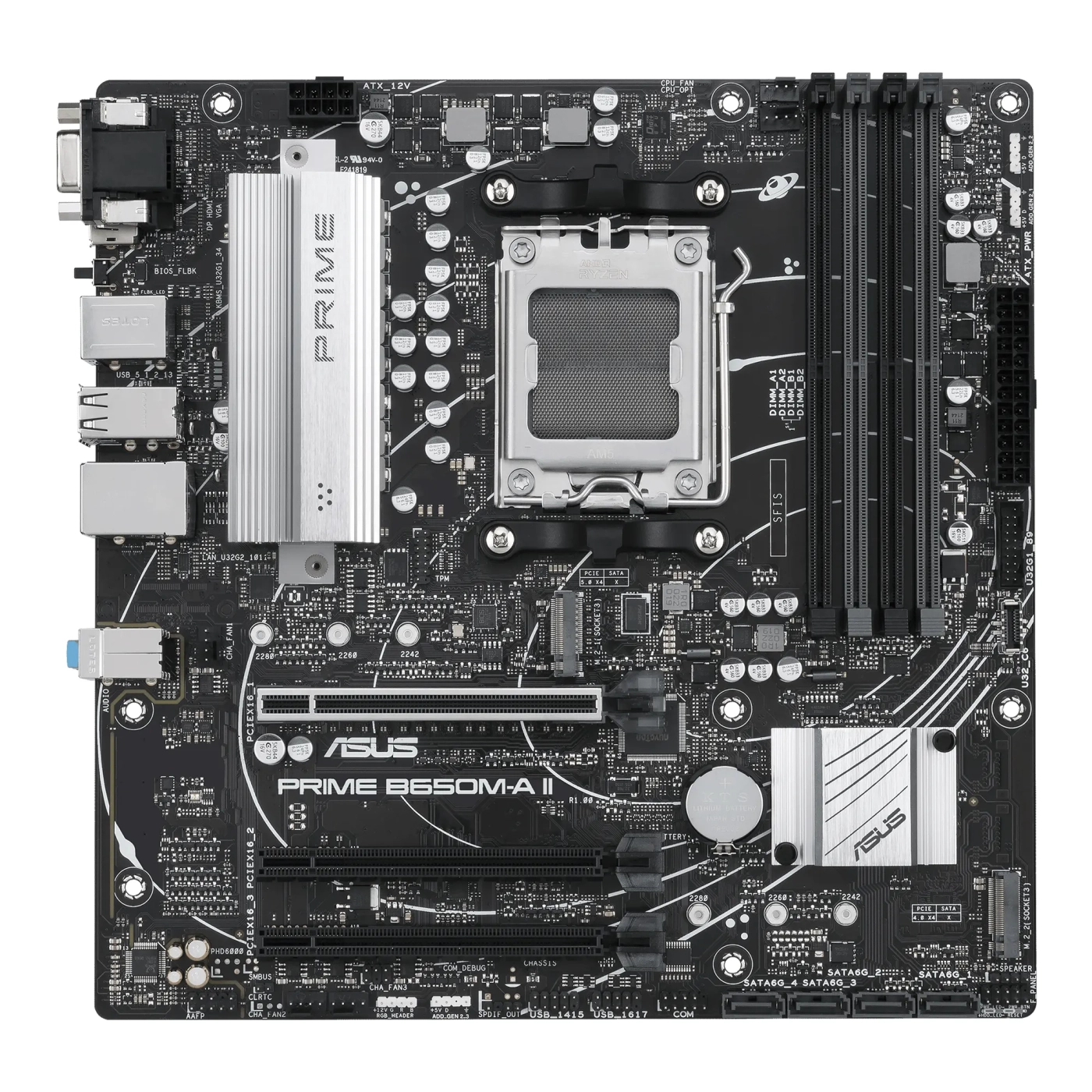 Płyta główna ASUS PRIME B650M-A II-CSM (sAM5, AMD B650, DDR5, mATX) cena - zdjęcie 2