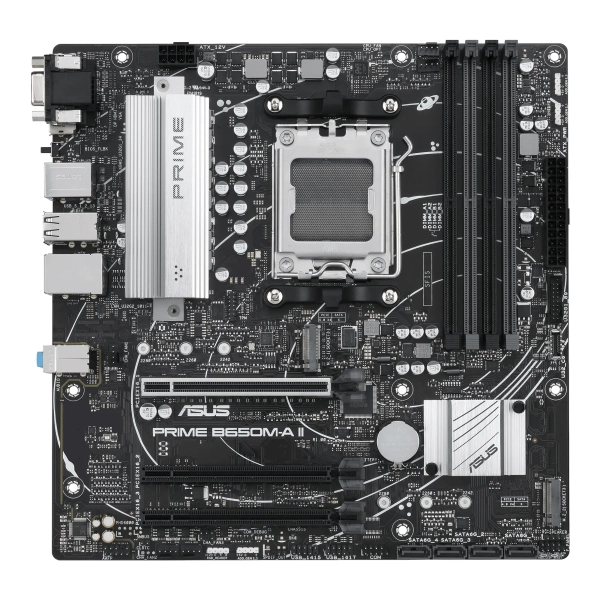 Płyta główna ASUS PRIME B650M-A II-CSM (sAM5, AMD B650, DDR5, mATX) cena - zdjęcie 2
