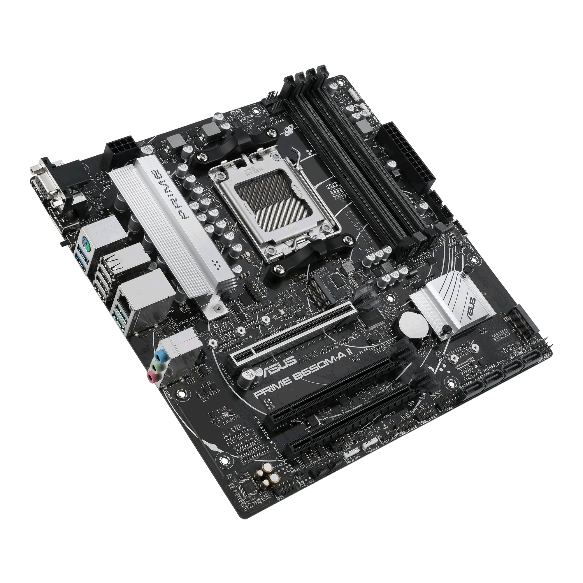 Płyta główna ASUS PRIME B650M-A II-CSM (sAM5, AMD B650, DDR5, mATX) cena - zdjęcie 3