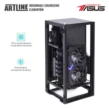 Komputer gamingowy ARTLINE Overlord H1 i5 12400F GTX 1650 4GB H1W1610 cena - zdjęcie 5