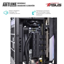 Komputer gamingowy ARTLINE Overlord H1 i7 12700F RTX 3050 8GB H13210 cena - zdjęcie 3