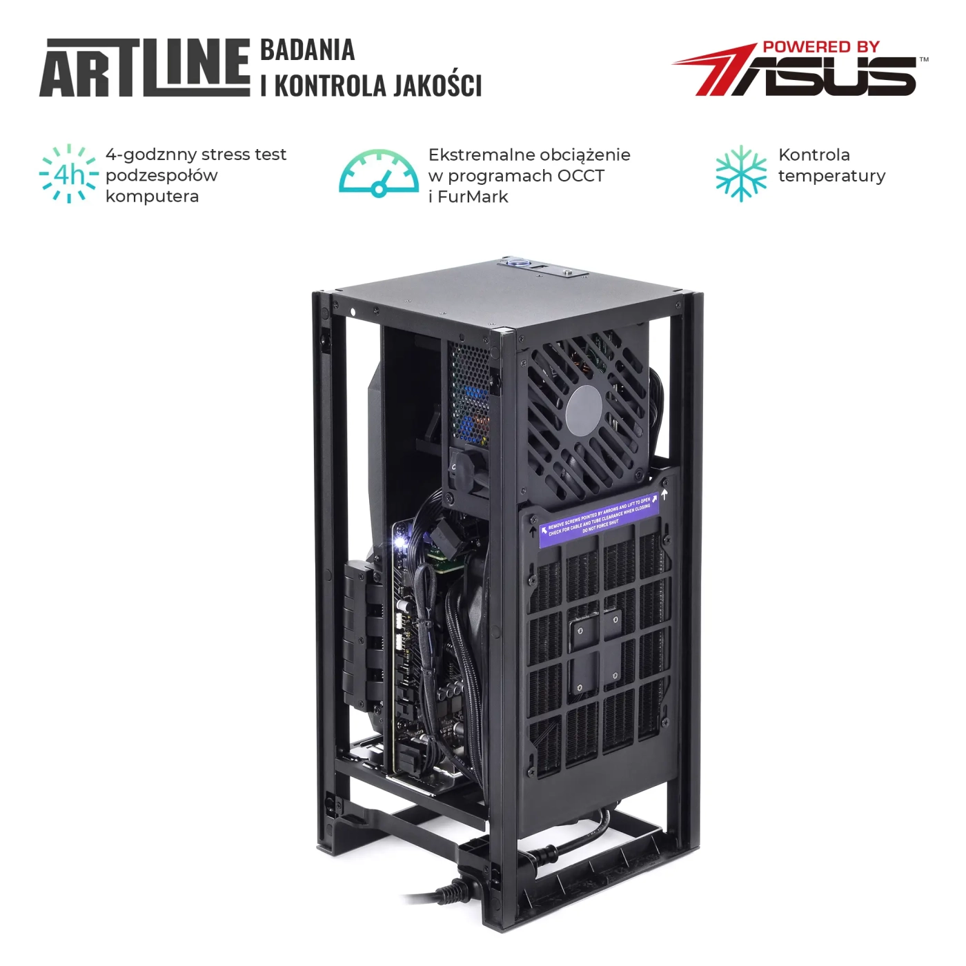 Komputer gamingowy ARTLINE Overlord H1 Ryzen 5 3600 GTX 1660 SUPER 6GB H11610 cena - zdjęcie 8